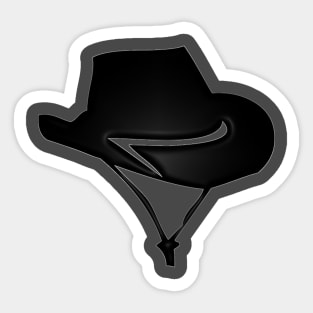 Western Era - Cowboy Hat 5 Sticker